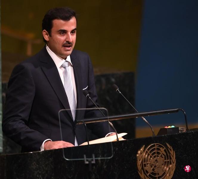 卡塔尔埃米尔塔米姆。(法新社) 卡塔尔埃米尔塔米姆。(法新社)