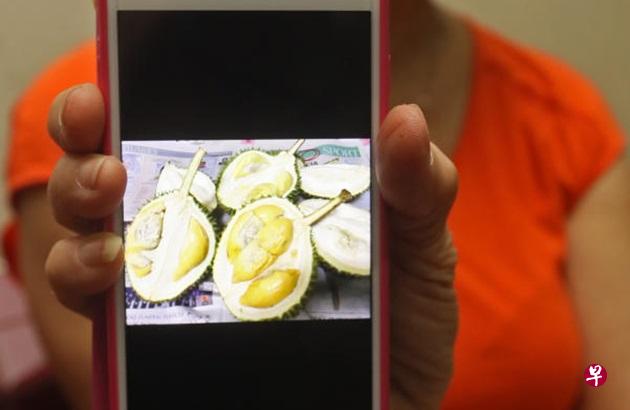 陈女士跟上门兜售的男子买猫山王,岂料打开榴梿后发现原来是假猫山王,不但榴梿核很大,榴梿肉口感也很差。 陈女士跟上门兜售的男子买猫山王,岂料打开榴梿后发现原来是假猫山王,不但榴梿核很大,榴梿肉口感也很差。