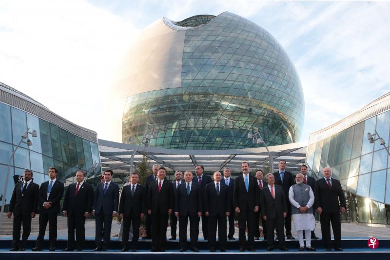 The SCO countries have discussed a free trade area for years, but with little apparent progress. Heads of states members of the SCO pose for a photograph during the opening of the EXPO-2017 International exhibition in Astana on June 9, 2017. PHOTO: AFP The SCO countries have discussed a free trade area for years, but with little apparent progress. Heads of states members of the SCO pose for a photograph during the opening of the EXPO-2017 International exhibition in Astana on June 9, 2017. PHOTO: AFP
