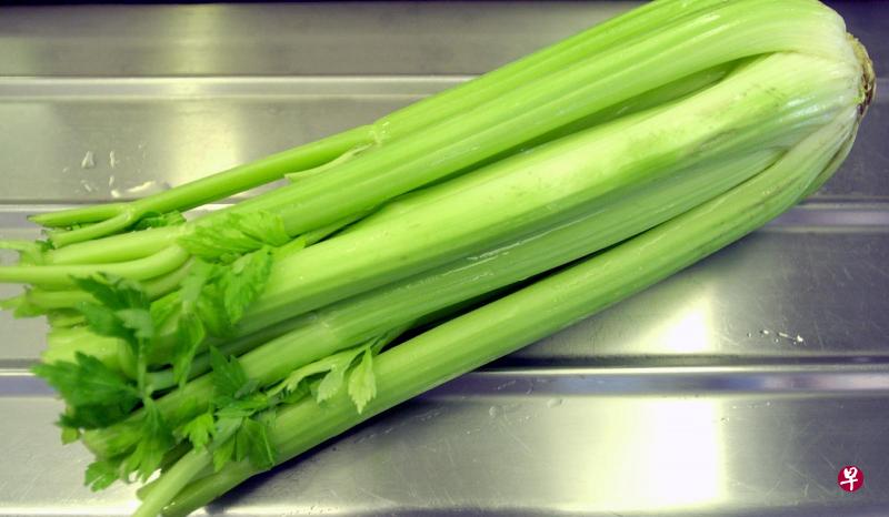 西芹菜。(档案照) 西芹菜。(档案照)