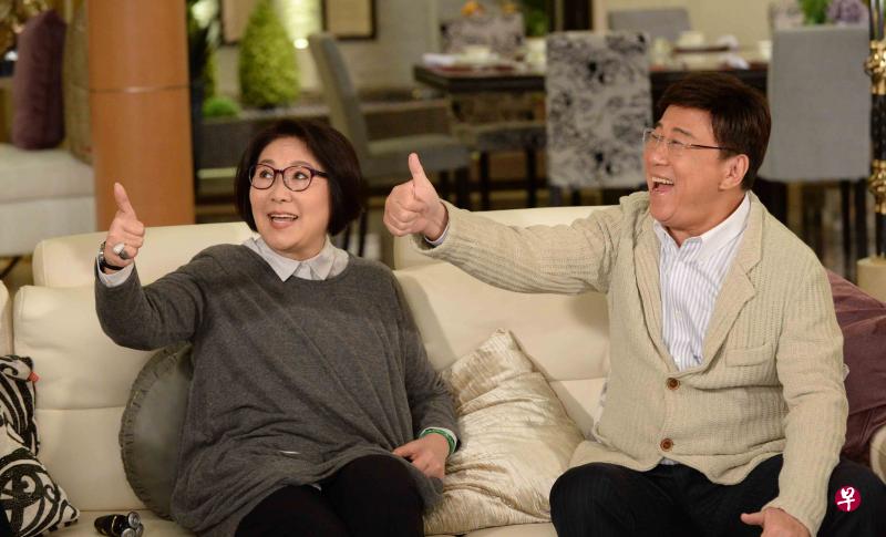 李司棋与夏雨在《溏心风暴3》中再次演夫妻。(TVB提供) 李司棋与夏雨在《溏心风暴3》中再次演夫妻。(TVB提供)