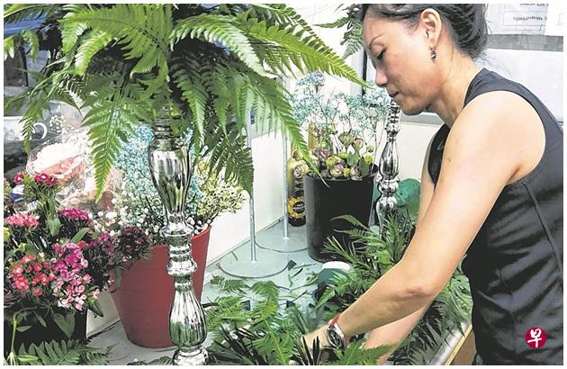 陈瑞妤从室内设计师转当花商,创立自己的品牌,目前主要为顾客提供婚礼花卉的设计服务。(受访者提供) 陈瑞妤从室内设计师转当花商,创立自己的品牌,目前主要为顾客提供婚礼花卉的设计服务。(受访者提供)