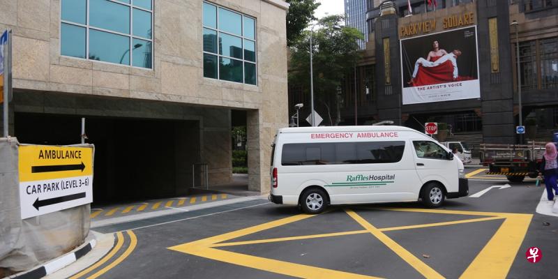 主办方赛前曾同院方讨论，确保不耽误救护车。