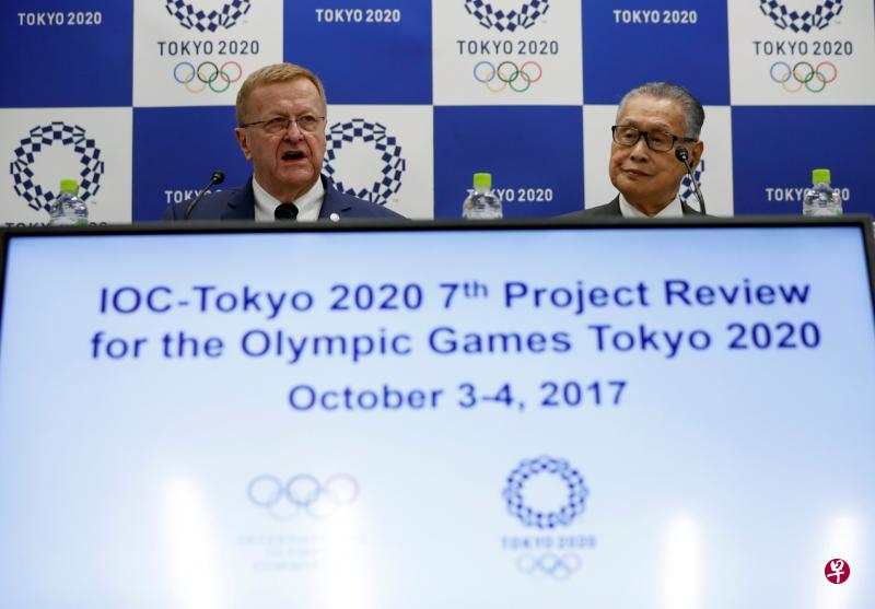 作为国际奥委会2020年奥运会协调委员会主席,科茨对日本方面的筹备工作感到满意。右为东京奥组委主席森喜朗。(路透社) 作为国际奥委会2020年奥运会协调委员会主席,科茨对日本方面的筹备工作感到满意。右为东京奥组委主席森喜朗。(路透社)