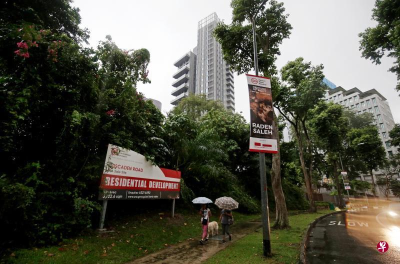 卡斯加登路地段是罕见的豪宅地段。(陈渊庄摄) 卡斯加登路地段是罕见的豪宅地段。(陈渊庄摄)