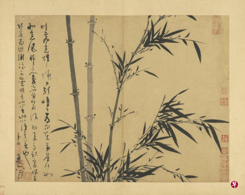 中国人画竹长久不衰,竹也是中国画的一大特色。(互联网) 中国人画竹长久不衰,竹也是中国画的一大特色。(互联网)