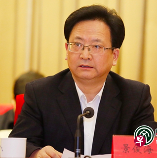 景俊海曾于2009年6月访问台湾。(中国文艺网) 景俊海曾于2009年6月访问台湾。(中国文艺网)