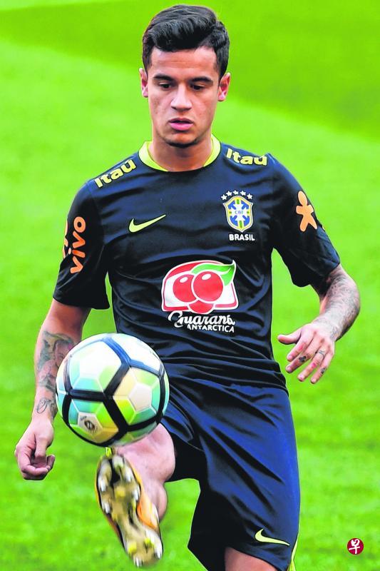 库蒂尼奥到巴塞后将与前红军队友苏亚雷斯再次搭档。(法新社) 库蒂尼奥到巴塞后将与前红军队友苏亚雷斯再次搭档。(法新社)