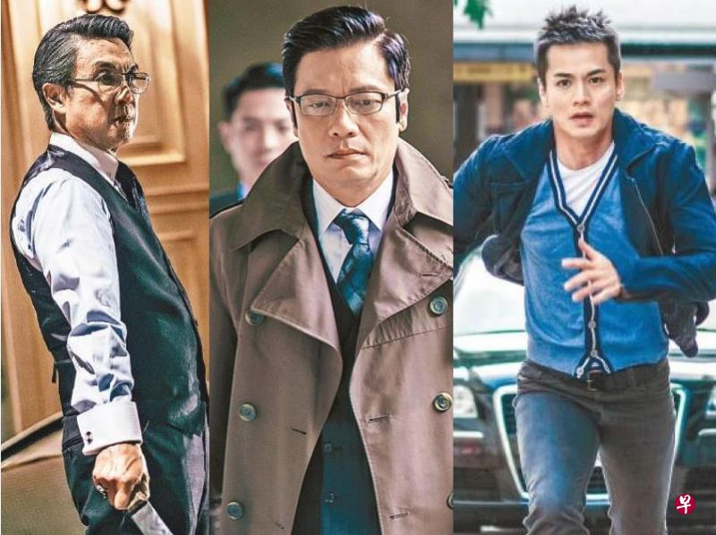 电视版的《无间道》,由刘松仁、罗嘉良和罗仲谦主演。(图:网络) 电视版的《无间道》,由刘松仁、罗嘉良和罗仲谦主演。(图:网络)