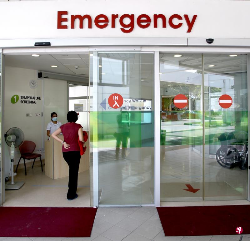 国大医院紧急部门外观。(档案照) 国大医院紧急部门外观。(档案照)