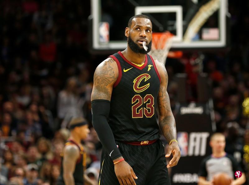 詹姆斯:如果季后赛下周开始,骑士很快就会被淘汰。(法新社) 詹姆斯:如果季后赛下周开始,骑士很快就会被淘汰。(法新社)