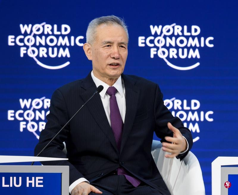 中共政治局委员、中央财经领导小组组长刘鹤被视为中国国家主席习近平最重要经济智囊之一。（法新社）