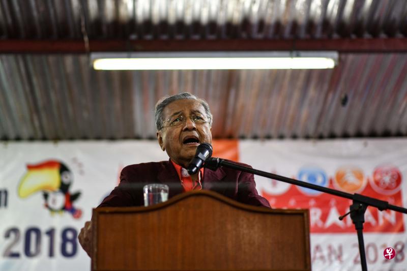 希盟首相人选马哈迪。(档案照) 希盟首相人选马哈迪。(档案照)