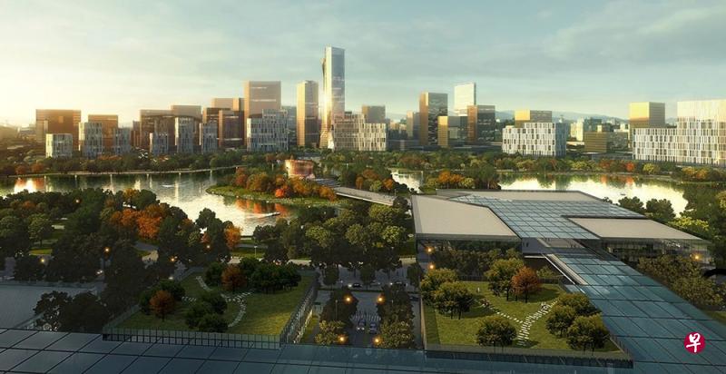 克拉克新城(New Clark City)构想图。(取自网络) 克拉克新城(New Clark City)构想图。(取自网络)