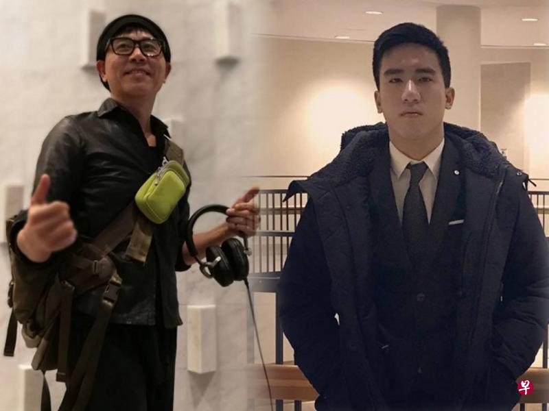 伍靖（右）承袭父亲伍思凯音乐才华。（互联网）