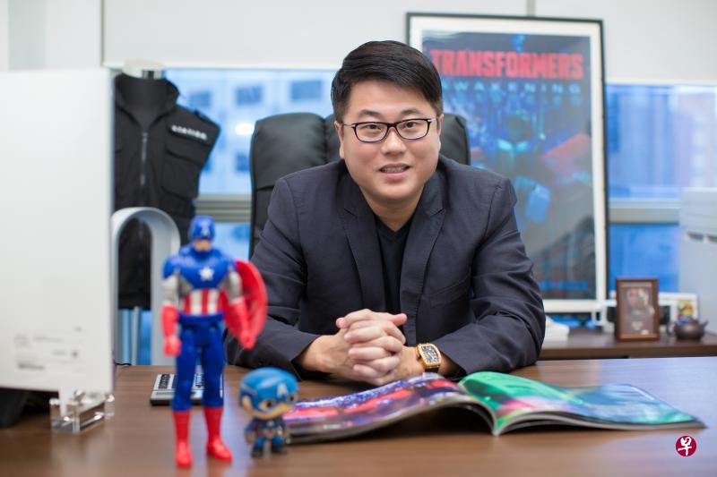 城贸控股执行主席兼集团首席执行官陈益智表示,选择争取知识产权的对象时,得考虑电影票房是否超过10亿元及会不会拍续集。(受访者提供) 城贸控股执行主席兼集团首席执行官陈益智表示,选择争取知识产权的对象时,得考虑电影票房是否超过10亿元及会不会拍续集。(受访者提供)