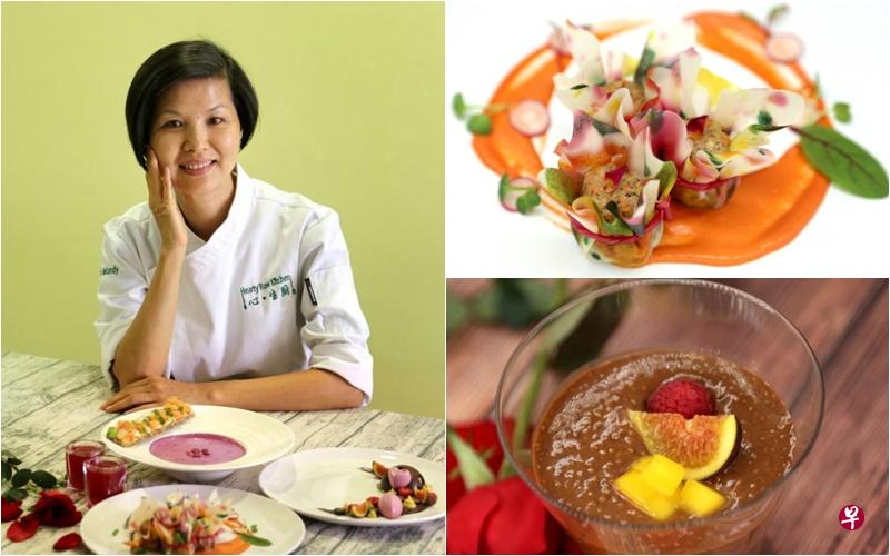 本地生机料理导师兼厨师李瑞心为读者打造精致又有爱的情人节幸福生机料理。 本地生机料理导师兼厨师李瑞心为读者打造精致又有爱的情人节幸福生机料理。