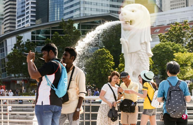 除了中国旅客来源国名次上升，印度也赶超马来西亚，从第四名晋升至第三名。 （陈斌勤摄）
