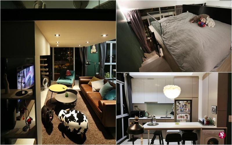 这个48平方米的双层小型公寓,没有想象中的局促和拥挤。 这个48平方米的双层小型公寓,没有想象中的局促和拥挤。