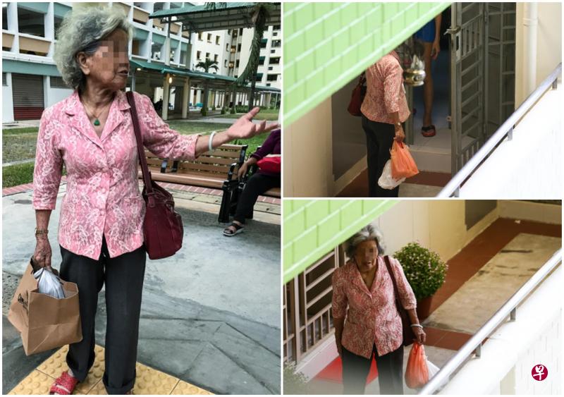 阿嫲说,她天天都会从大巴窑来勿洛水池路给女儿送饭。 阿嫲说,她天天都会从大巴窑来勿洛水池路给女儿送饭。