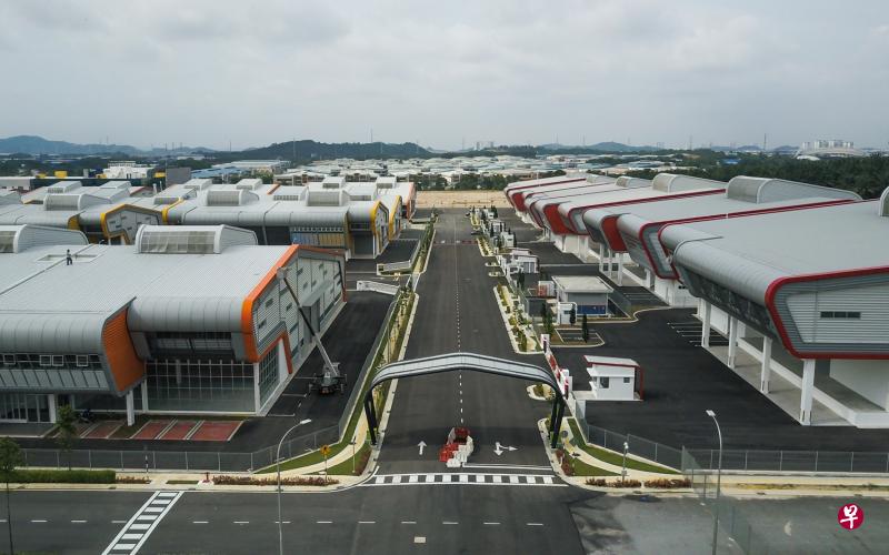 依斯干达特区内的努沙再也科技园。(海峡时报) 依斯干达特区内的努沙再也科技园。(海峡时报)