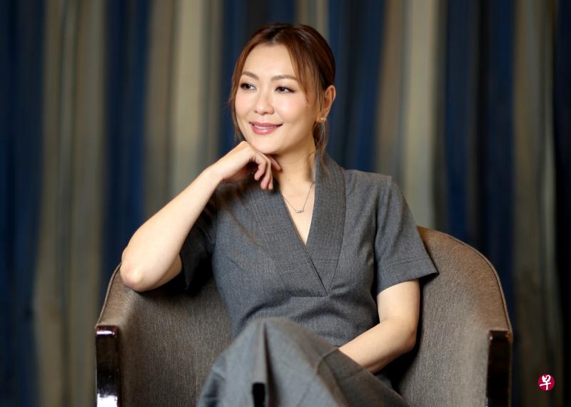 田蕊妮坦言没能封后有些失望。(龙国雄摄) 田蕊妮坦言没能封后有些失望。(龙国雄摄)