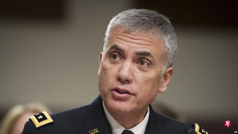 美国总统特朗普上个月提名中曾根出任国家安全局局长兼国防部网络司令部司令。(互联网) 美国总统特朗普上个月提名中曾根出任国家安全局局长兼国防部网络司令部司令。(互联网)