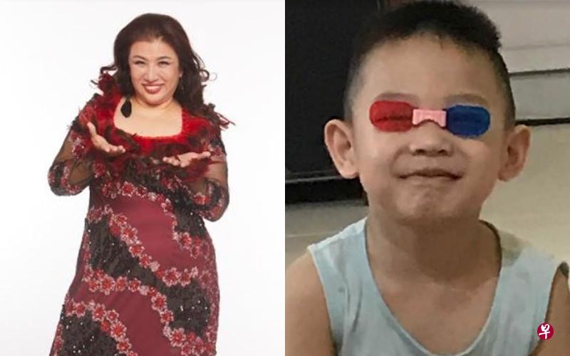 为保护爱儿祥祥(右图),刘玲玲绝少带他在人前曝光。(档案照) 为保护爱儿祥祥(右图),刘玲玲绝少带他在人前曝光。(档案照)