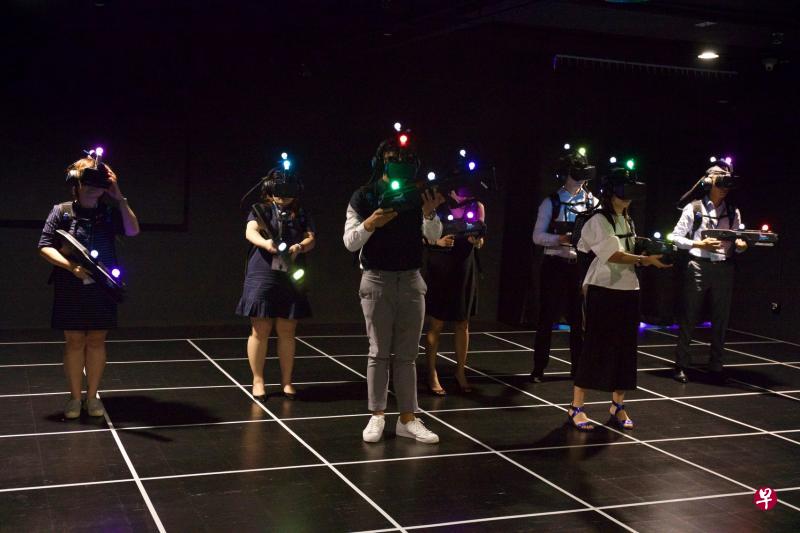 VR游戏中心Zero Latency。(商家提供) VR游戏中心Zero Latency。(商家提供)