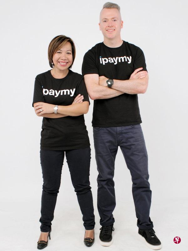 ipaymy for business 创办人克里斯蒂(左)和伊登(右)一同创办支付平台。(受访者提供) ipaymy for business 创办人克里斯蒂(左)和伊登(右)一同创办支付平台。(受访者提供)
