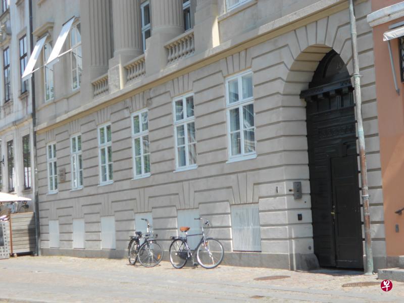 丹麦哥本哈根的玻尔诞生地。 丹麦哥本哈根的玻尔诞生地。