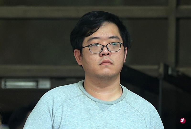 被告林德迈案发时在叔叔林宏亮的物流公司当司机。（海峡时报）