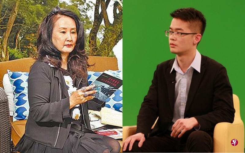 李文(左图)与同父异母弟弟李戡一家不往来。(互联网) 李文(左图)与同父异母弟弟李戡一家不往来。(互联网)