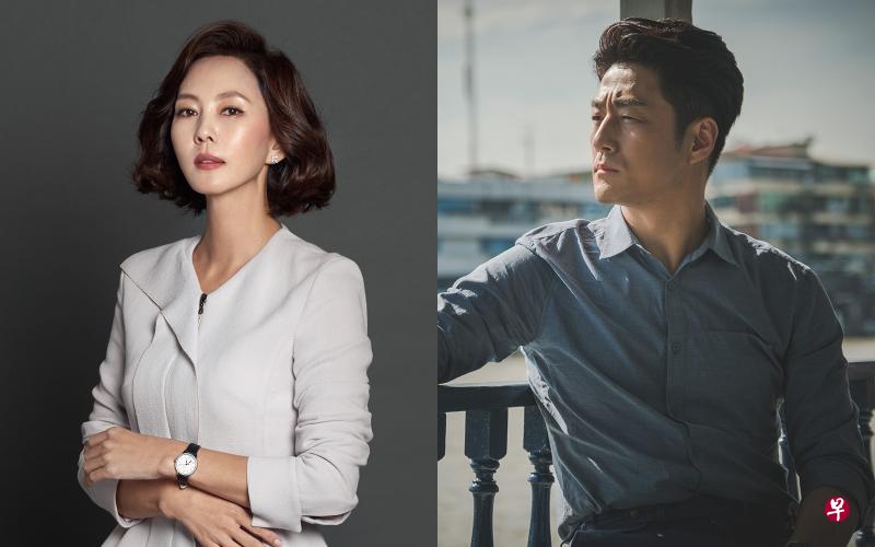 池珍熙和金南珠在“Misty”大展熟男熟女魅力和精湛演技。(Viu提供) 池珍熙和金南珠在“Misty”大展熟男熟女魅力和精湛演技。(Viu提供)