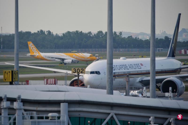 涉事的TR634酷航班机原定于昨午1时20分飞往泰国合艾,途中却传出炸弹威胁。(海峡时报) 涉事的TR634酷航班机原定于昨午1时20分飞往泰国合艾,途中却传出炸弹威胁。(海峡时报)