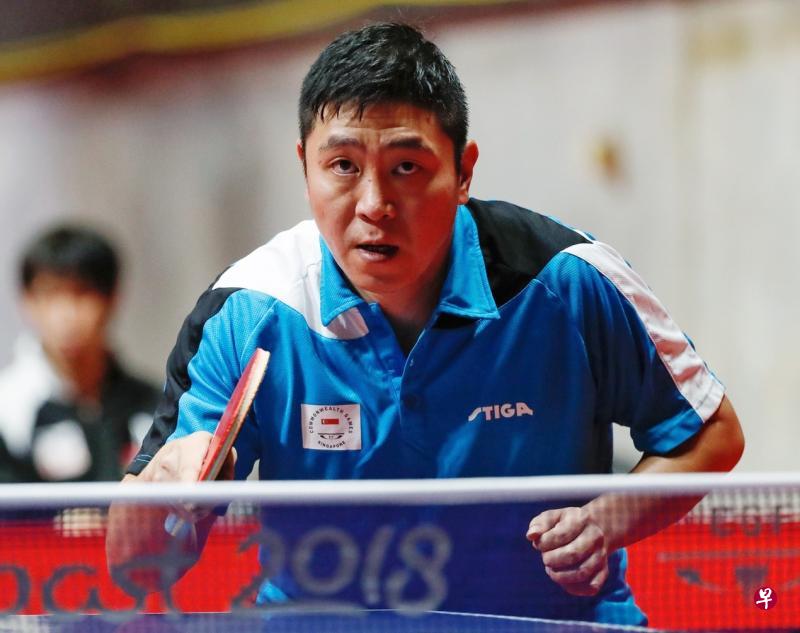 我国首号乒乓球员高宁取得致胜一分,带领队友朝男团三连冠目标挺进。(路透社) 我国首号乒乓球员高宁取得致胜一分,带领队友朝男团三连冠目标挺进。(路透社)