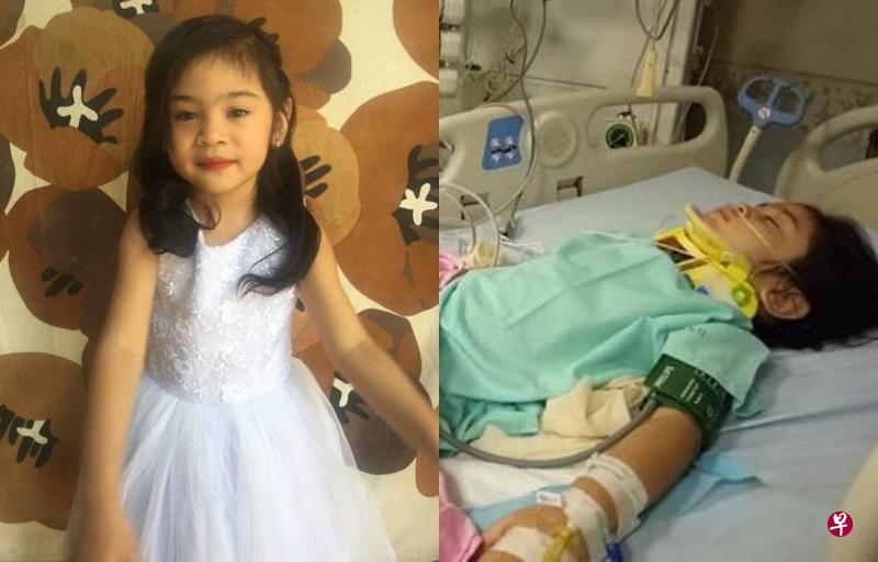 奇迹女孩莎琪身体多处蒙伤,被转去竹脚妇幼医院接受治疗。(取自面簿) 奇迹女孩莎琪身体多处蒙伤,被转去竹脚妇幼医院接受治疗。(取自面簿)