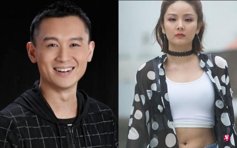 冼色丽(右图,邵氏机构)在戏里演小三,故意戏弄智障男凌文龙(左图,互联网),截住他的手去抚摸自己的酥胸。 冼色丽(右图,邵氏机构)在戏里演小三,故意戏弄智障男凌文龙(左图,互联网),截住他的手去抚摸自己的酥胸。