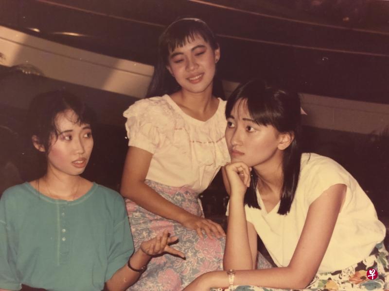 1989年,黄城夜韵之《爱情气球》剧照。(作者提供) 1989年,黄城夜韵之《爱情气球》剧照。(作者提供)