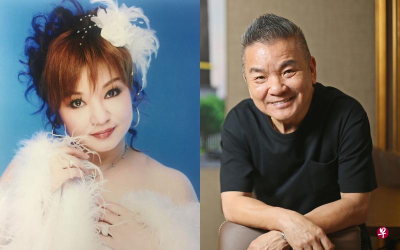 台湾娃娃歌后李芊慧(左)、本地艺人陈建彬。(档案照) 台湾娃娃歌后李芊慧(左)、本地艺人陈建彬。(档案照)