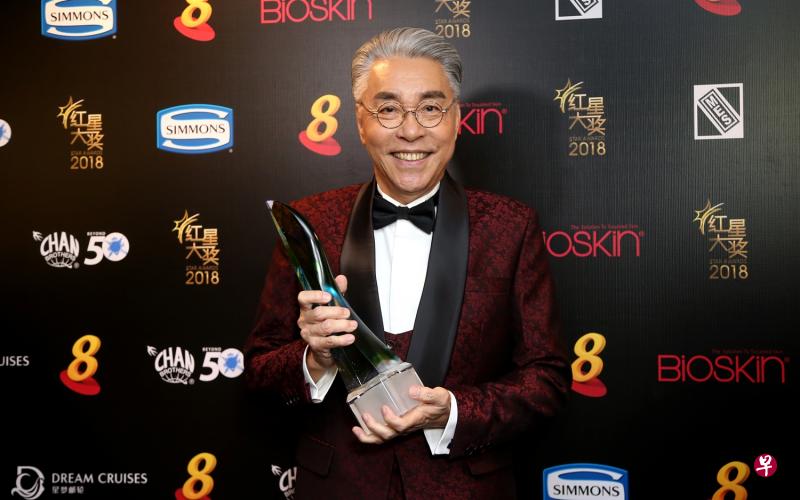 陈澍城赢得常青演绎奖。(严宣融摄) 陈澍城赢得常青演绎奖。(严宣融摄)