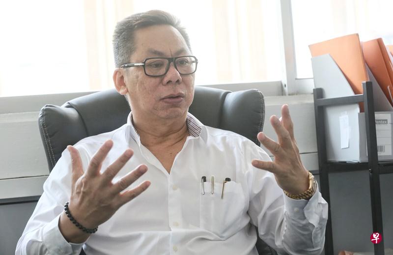黄胜意表示:“若有冒犯,我诚心道歉。”(洪璐华 摄) 黄胜意表示:“若有冒犯,我诚心道歉。”(洪璐华 摄)