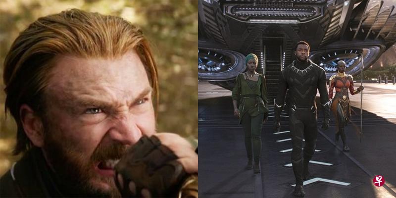 美国队长(左)和黑豹(右)在本集的戏份、结局各有不同。(互联网) 美国队长(左)和黑豹(右)在本集的戏份、结局各有不同。(互联网)