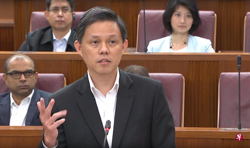 国会复会,新任贸工部长陈振声是首个参加政府施政方针辩论的第四代领导团队要员。(视频截图) 国会复会,新任贸工部长陈振声是首个参加政府施政方针辩论的第四代领导团队要员。(视频截图)