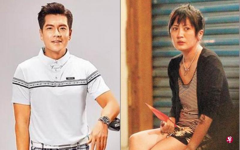 王传一(左)因爱打高尔夫球找到另一半林筱薇。(互联网) 王传一(左)因爱打高尔夫球找到另一半林筱薇。(互联网)