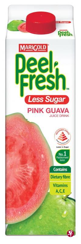 Marigold较低糖粉红番石榴。(商家提供) Marigold较低糖粉红番石榴。(商家提供)