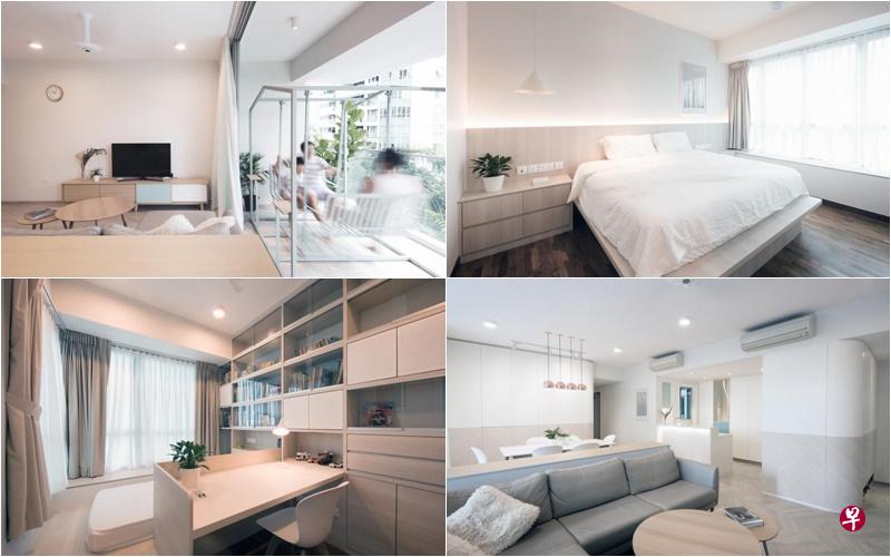 WASAA建筑事务所的首席设计师余辉翔为高文的四房式公寓设计时,秉持开放分享的概念,为屋主设计一进门就可见可享的融汇空间。 WASAA建筑事务所的首席设计师余辉翔为高文的四房式公寓设计时,秉持开放分享的概念,为屋主设计一进门就可见可享的融汇空间。