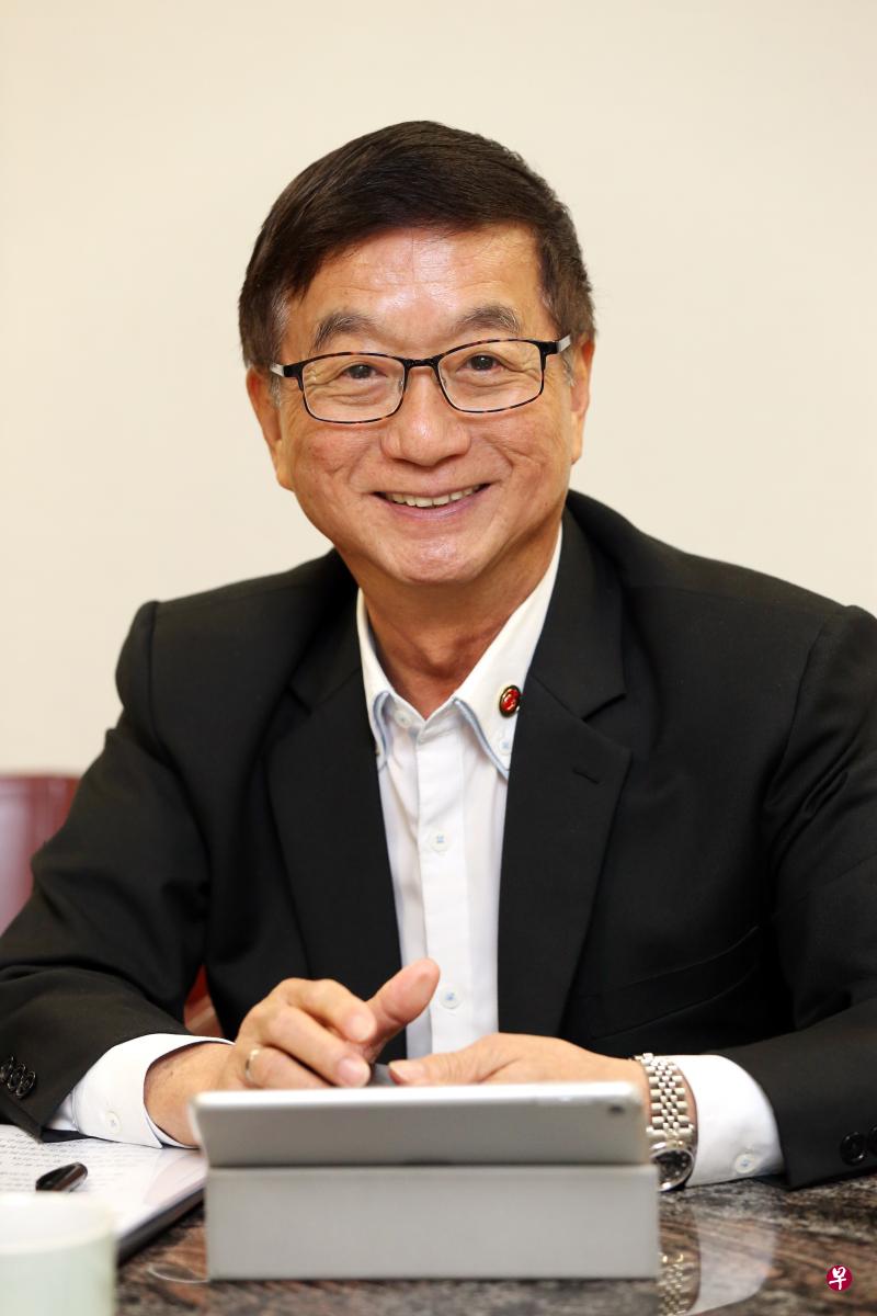 中华总商会会长黄山忠。(档案照) 中华总商会会长黄山忠。(档案照)
