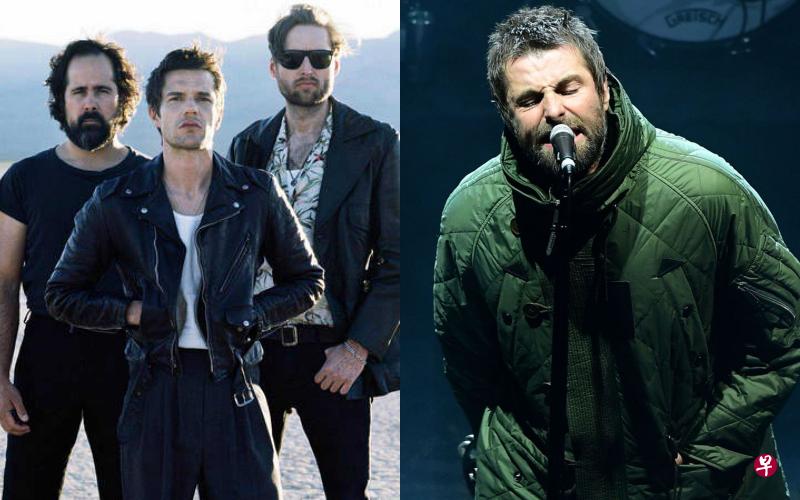 美国摇滚乐团The Killers(左图)、老将Liam Gallagher将在9月中旬的F1方程式大奖赛演唱会演出。(互联网) 美国摇滚乐团The Killers(左图)、老将Liam Gallagher将在9月中旬的F1方程式大奖赛演唱会演出。(互联网)