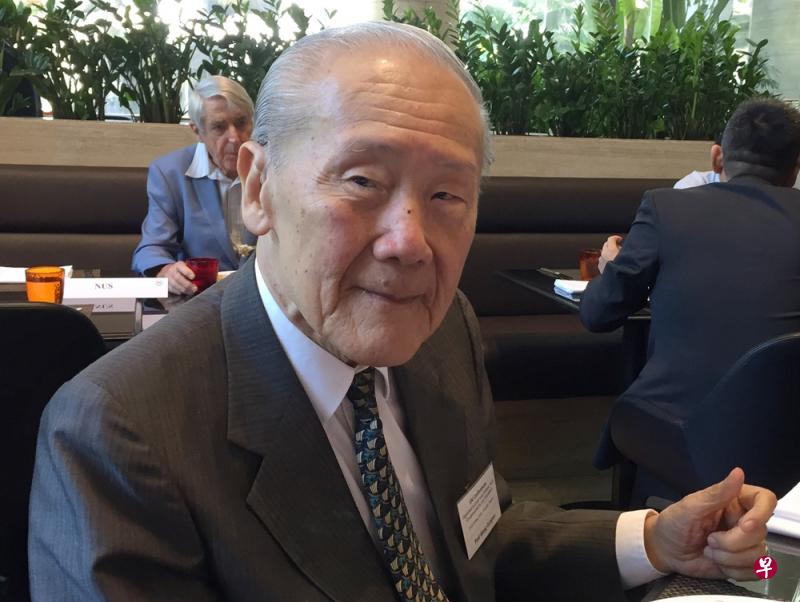 本地著名学者、国大东亚研究所主席王赓武。(郭嘉惠摄) 本地著名学者、国大东亚研究所主席王赓武。(郭嘉惠摄)